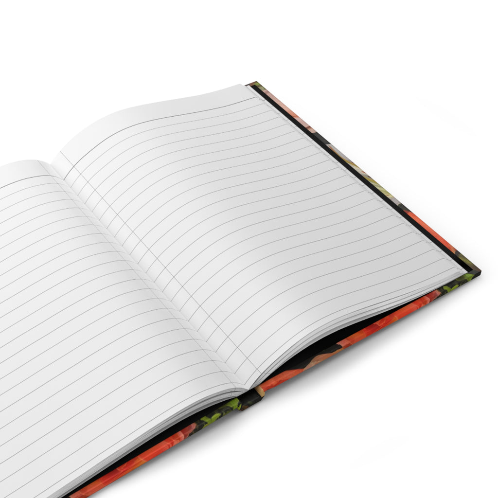 Colorful Floral Daily Planner Hardcover Journal