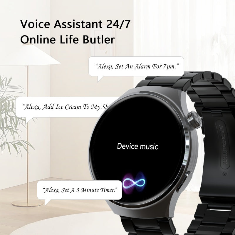 Men Bluetooth Smart Watch Answer Call Waterproof Heart Rate Fitness Tracker
