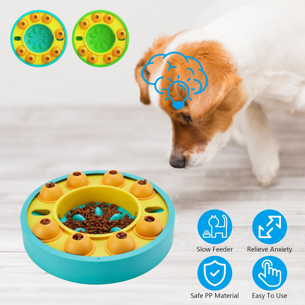 1Pc Dog Puzzle Food Feeder For Small Medium-Large Dog or Cat