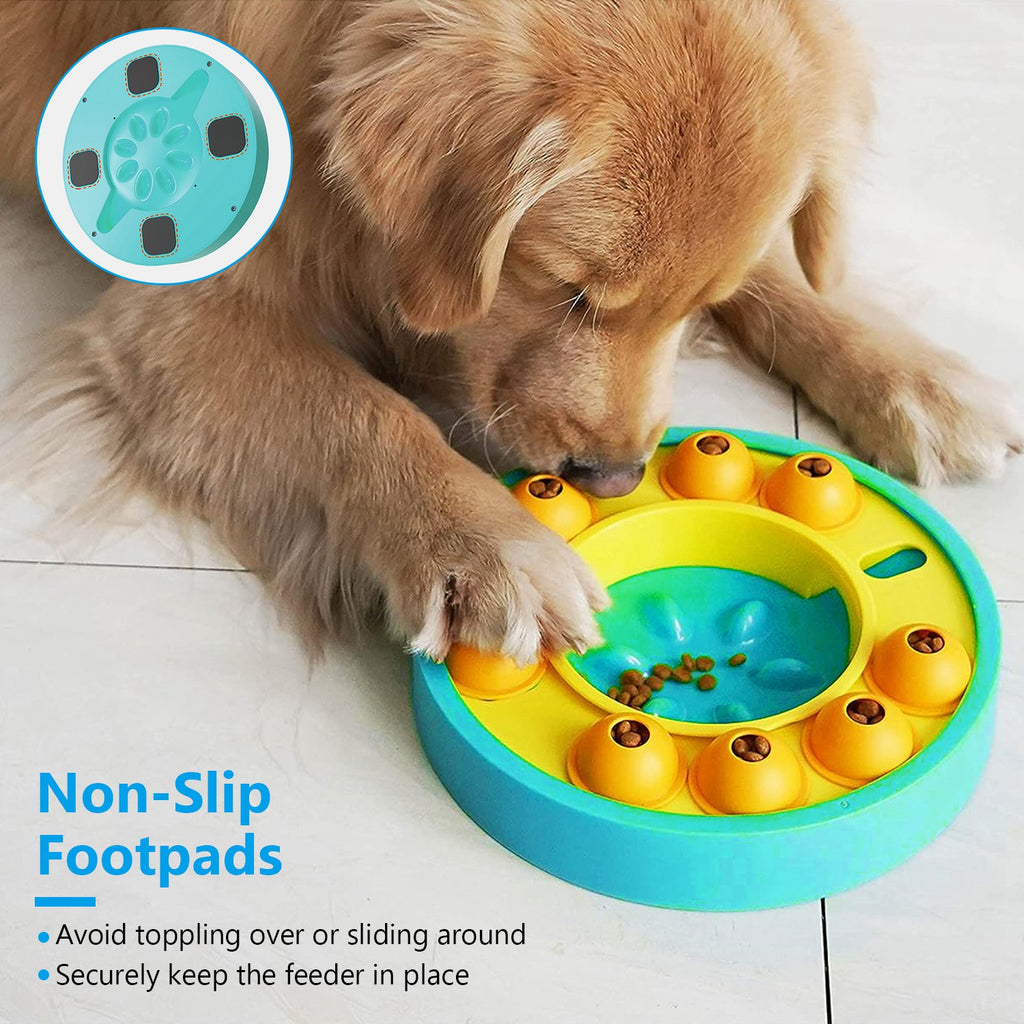 1Pc Dog Puzzle Food Feeder For Small Medium-Large Dog or Cat